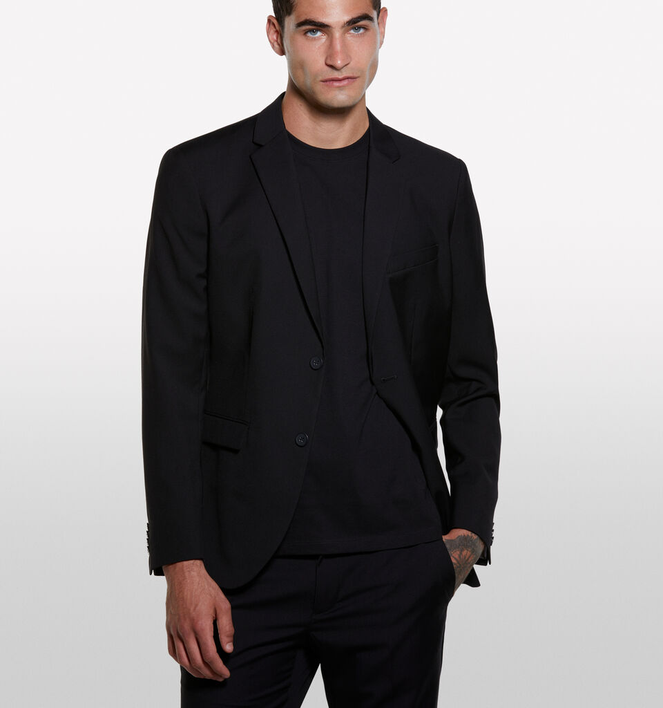 Blazer de alfaiatari preto - blazers para homem - Preto | Sisley image number 3